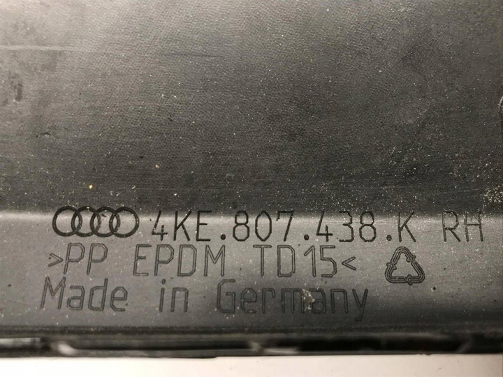 фото №8, Audi q8 уголок бампера передней правого 4ke807438 4ke807438k