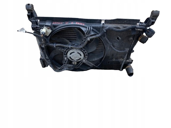 фото №1, Punto evo corsa d astra h 1.4 8v радіаторів вентилятор 13256567