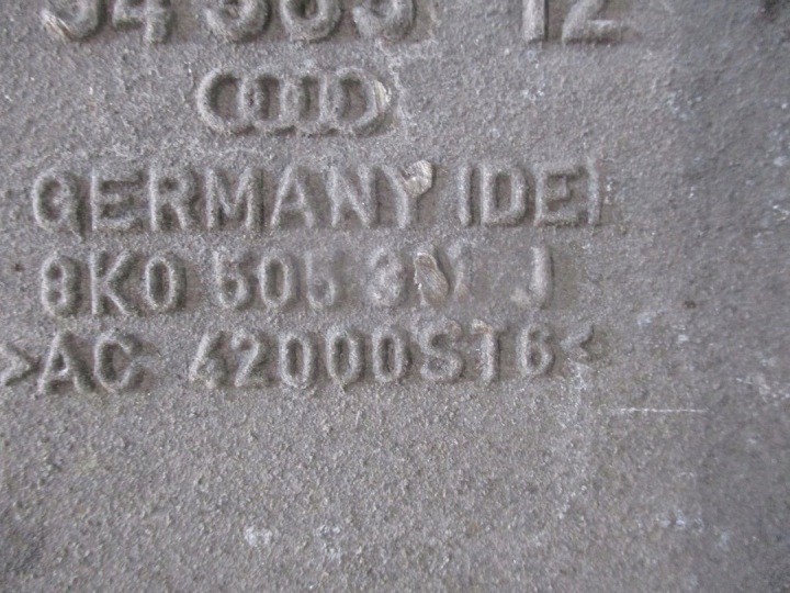 фото №5, Ричаг  ричаги audi a4 8k0 2,0tsi 8k0505311j 8k0505312j