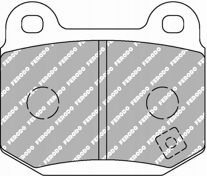 фото №11, Ferodo тормозные колодки тормозные wyczynowe ds1.11 зад infiniti fx lotus elise