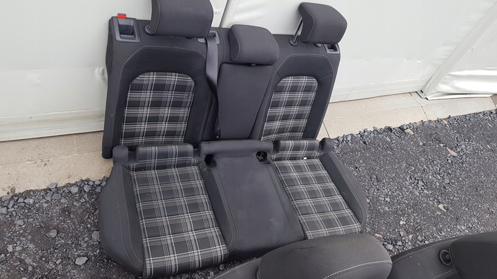 фото №12, Vw golf 7 gtd сидіння салон гарний решітка