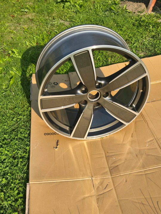 фото №12, Алюмінієвий диск porsche oem номер cayenne 10.0" x 22" 5x130 et 48
