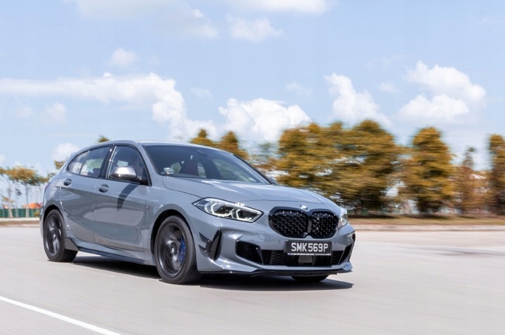 фото №13, Bmw 1 f40 m135ix планка накладка пороговая перед