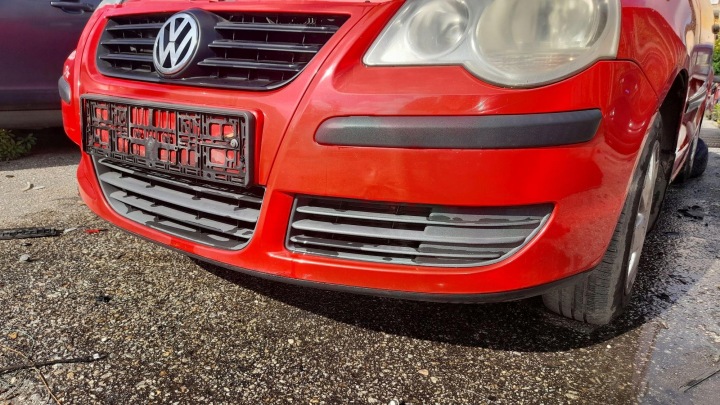 фото №7, Бампер przedni^^ vw polo 9n iv 4 рестайлінг 2005 lp3g