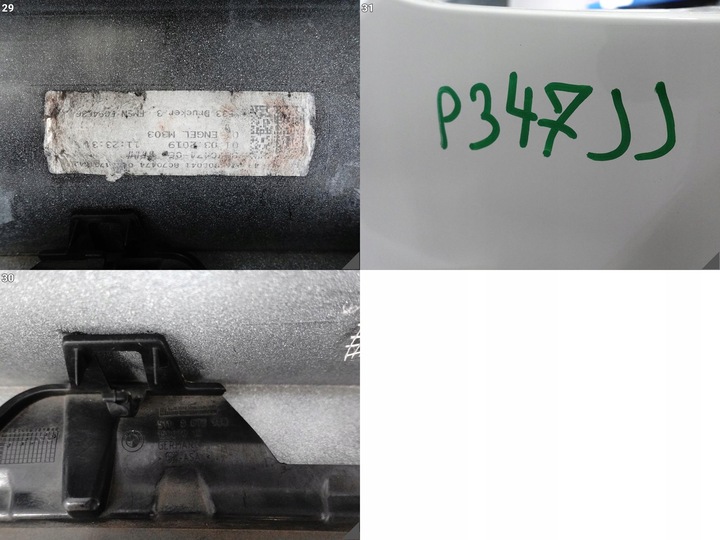 фото №15, Bmw m5 f90 m-power 17-20 бампер бампер + ґрати перед pdc