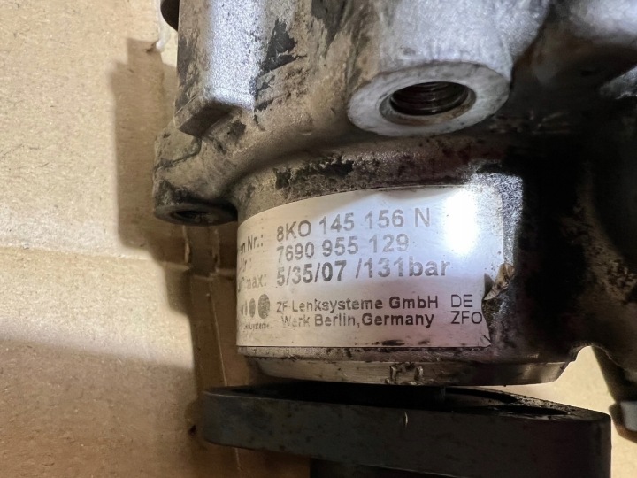 фото №10, Audi a5 8t a4 b8 насос гидроусилитель 8k0145156n
