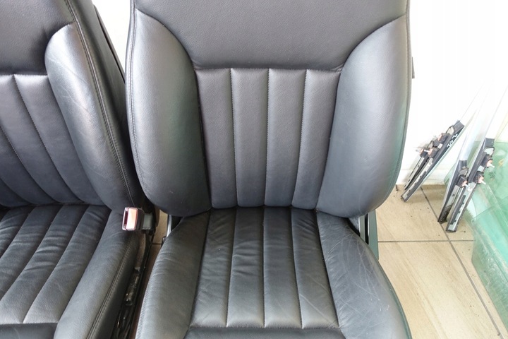 фото №10, Mercedes w164 ml обивка сиденья сиденье кожа подогрев надувные