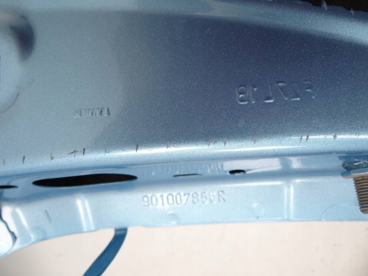 фото №13, Крышка багажника renault zoe зад задняя 901007856r