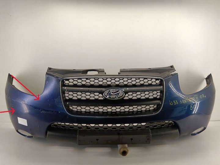 фото №1, Бампер переднее перед hyundai santa fe ii 06-12 5q