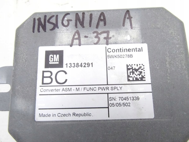 фото №11, Opel insignia a 13-17 2.0 cdti b20dth компьютер набор стартовый 55499362