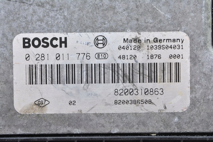 фото №3, Комп'ютер scenic ii 1.9 dci 0281011776 8200386508