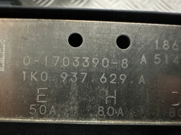 фото №9, Vw golf vi коробка запобіжників запобіжник 1k0937629a