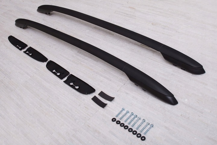 фото №9, Toyota rav4 iv xa40 2013-2018 рейлинги крышные чёрные стиль oem 6340142080b1