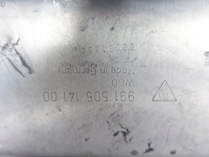 фото №9, Porsche 991 911 gt3 рестайлінг mk2 балка кронштейн захист термічна зад