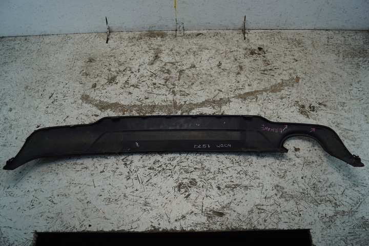 фото №7, Накладка диффузор бампера зад mercedes w204 рестайлинг amg универсал a2048853738