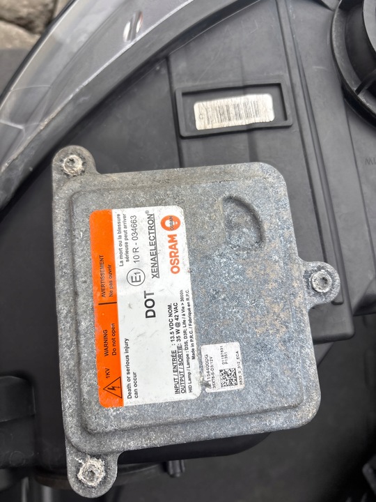 фото №6, Фара ксенон led ford focus mk3 рестайлінг чорний st rs