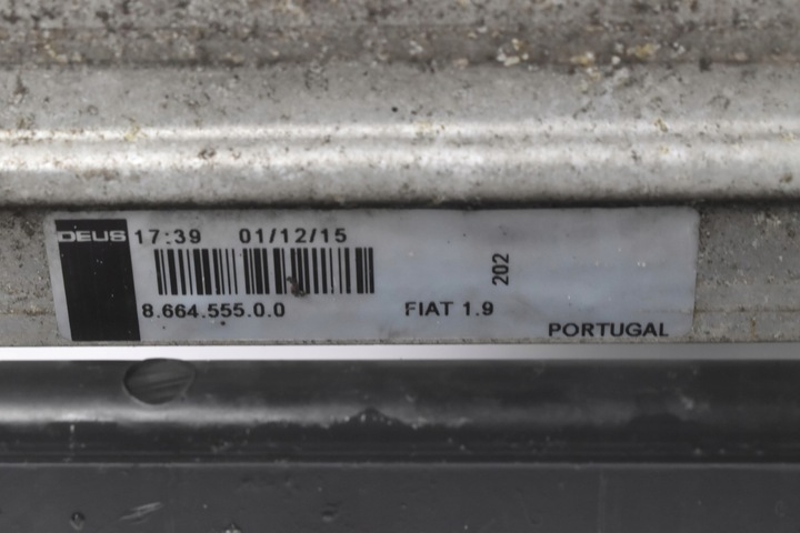 фото №4, Pas переднее радиатор вентилятор combo d doblo ii рестайлинг 1.3 m-jet