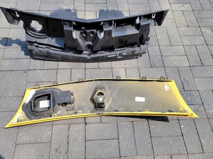 фото №6, Renault kangoo ii 12r z.e решітка радіатора решітка підсилювач 8200916740 8200911027