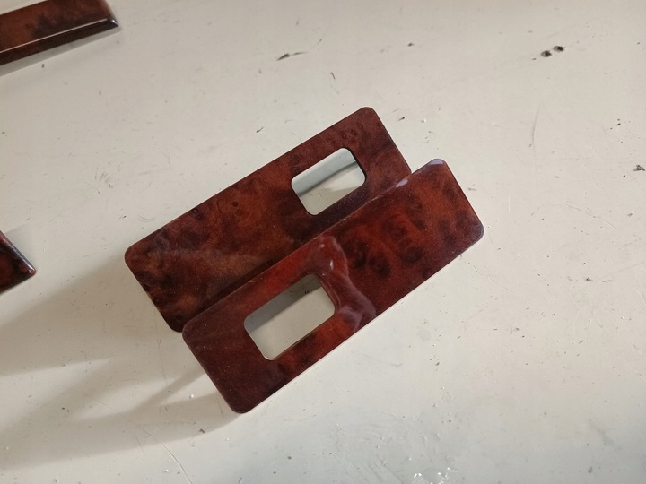 фото №4, Mercedes w140 планка dekor дерево зад