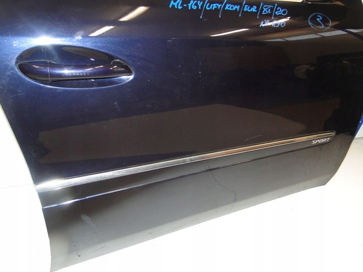 фото №9, Mercedes ml w164 164 двері передні праві bez іржа