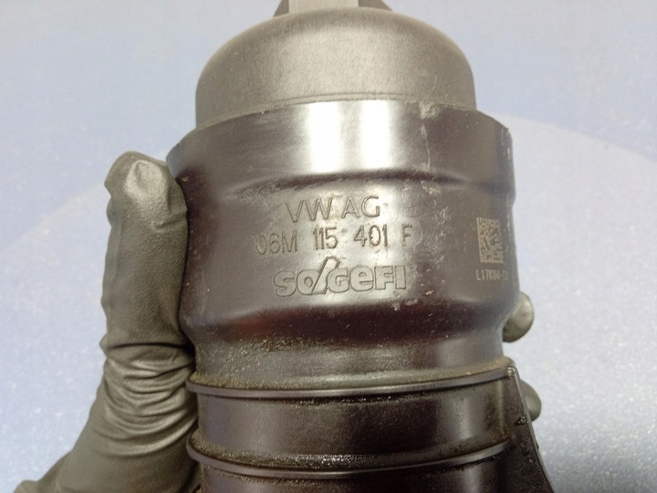 фото №8, Porsche cayenne s iii 9y 2.9 440km корпус фильтра масла 06m115401f dcab