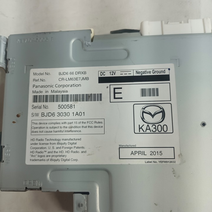 фото №6, Mazda 3 13-17 модуль тюнер радио sat usa