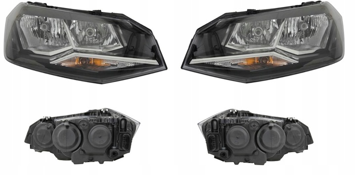 фото №1, Фара лампа vw polo 17- valeo l+p