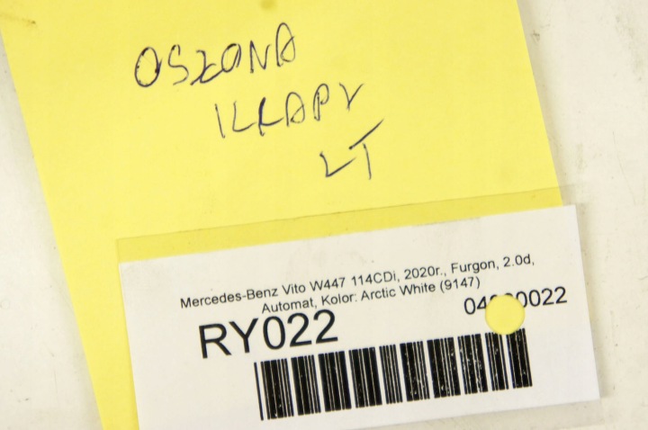 фото №7, Ry022 mercedes vito w447 молдинг захист лампи зад 9981828