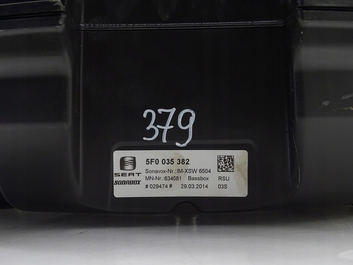 фото №3, Динамік bose сабвуфер труба basstuba seat leon iii 3 5f 5f0035382