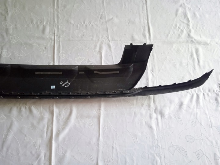 фото №8, Спойлер бампера зад диффузор накладка audi q7 ii рестайлинг s-line 4m0