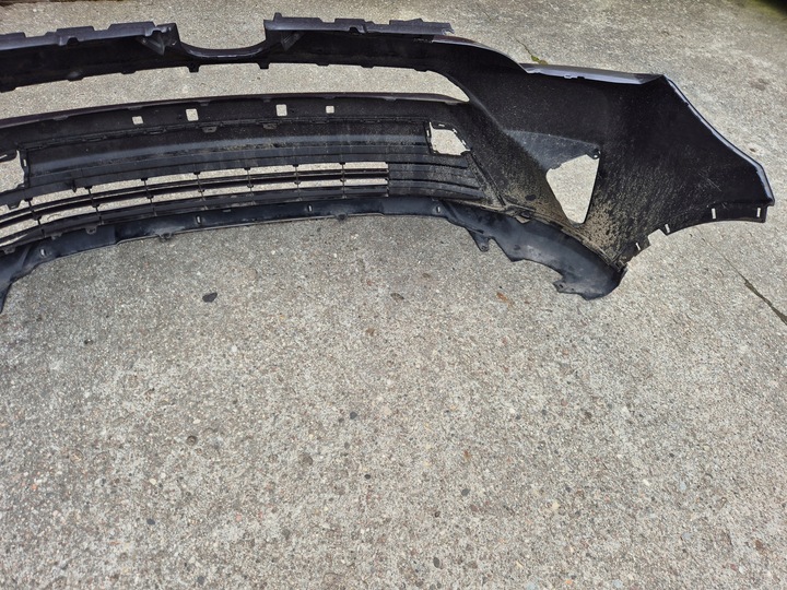 фото №10, Toyota rav4 iv рестайлінг 15- бампер переднє решітка