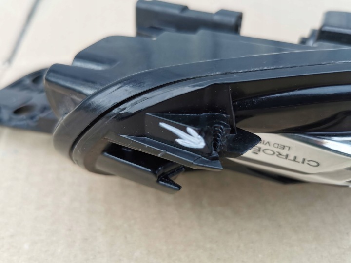 фото №12, Citroen c5 aircross 17-22 фара галоген led drl ліве 9818005180