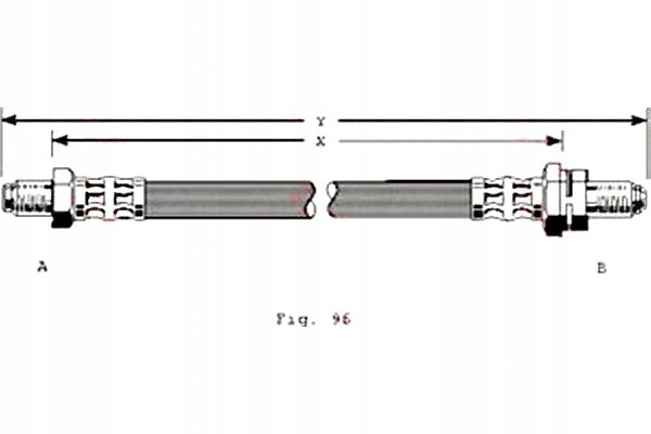 фото №11, Шланг гальмівний гнучкий ford scorpio