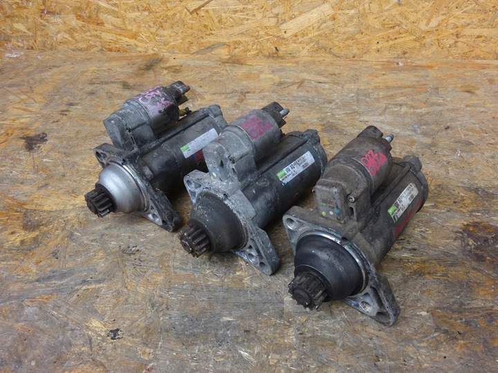 фото №4, Audi a3 8p golf vi 1.6 tdi cay стартер старт сплав 02z911024a