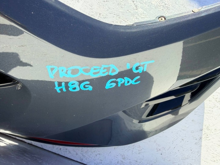 фото №11, Proceed pro ceed iii рестайлінг gt бампер передній перед сірий графіт h8g 6 pdc