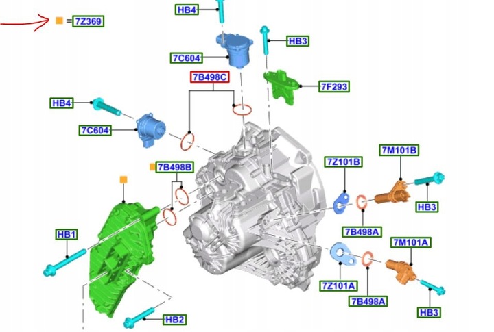 фото №5, Блок керування коробки ford focus fiesta модуль dps6 continental оригінал