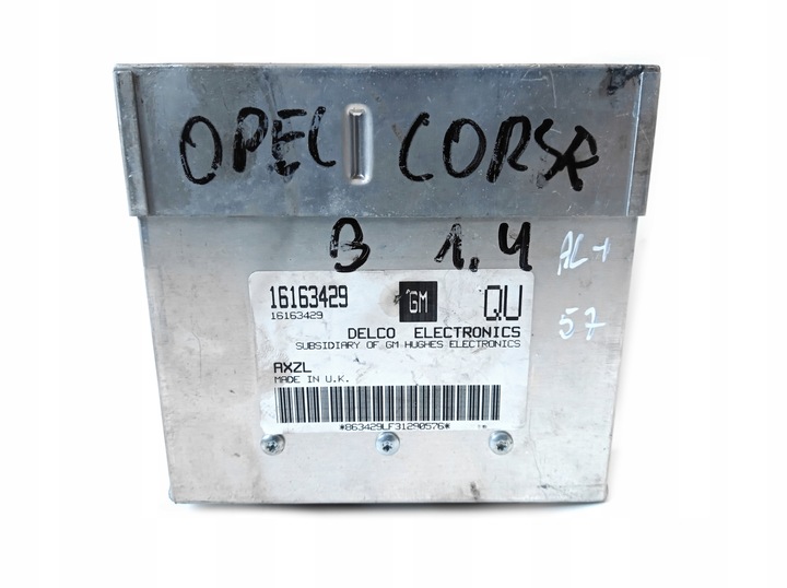 фото №1, Комп'ютер opel corsa b 1.4 16163429