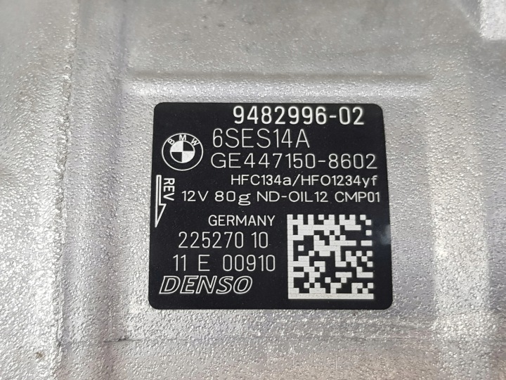 фото №11, Компрессор кондиционера bmw g20 g30 g80 g82 3.0i 9482996