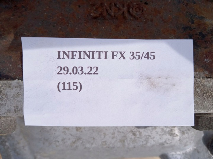 фото №9, Дифференциал зад дифференциал мост infiniti fx35 fx45