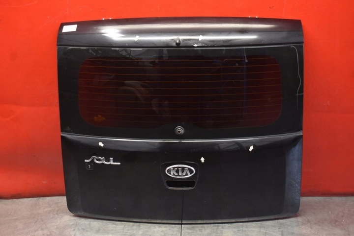 фото №4, Крышка багажника зад задняя чёрная kia soul 1 i 08-13