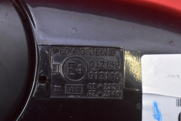 фото №7, Дзеркало ліві чорні 012139 eu daewoo tacuma 04-05 5 pin