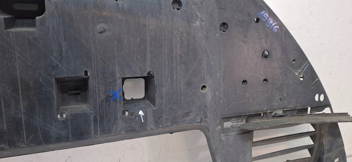 фото №7, Peugeot 308 t9 плита підсилювач бампера передньої