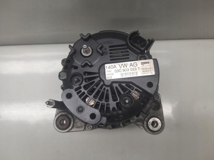 фото №9, Генератор 140a 14v 1.4 tsi cax touran golf passat altea leon 03c903023t