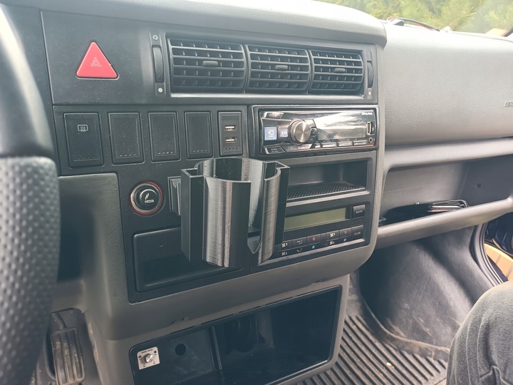 фото №3, Подстаканник vw t4 держатель кружка телефон подставка uv защита petg cup держатель 2w1