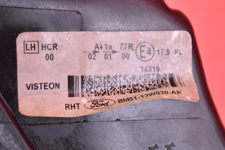 фото №10, Фара левый лампа перед eu bm51-13w030-ak ford focus mk3 11-15