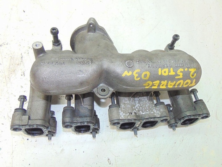 фото №9, Vw touareg i 2.5 tdi 03r коллектор всасывающий 070129713h