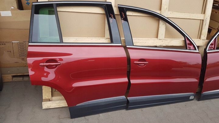 фото №7, Vw tiguan 5n0 дверь перед зад левая правые la3t