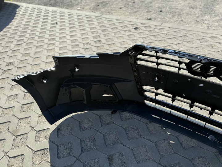 фото №9, Audi a4 b9 8w бампер перед переднее 6xpdc lx7r комплектный хороший 15-19r.