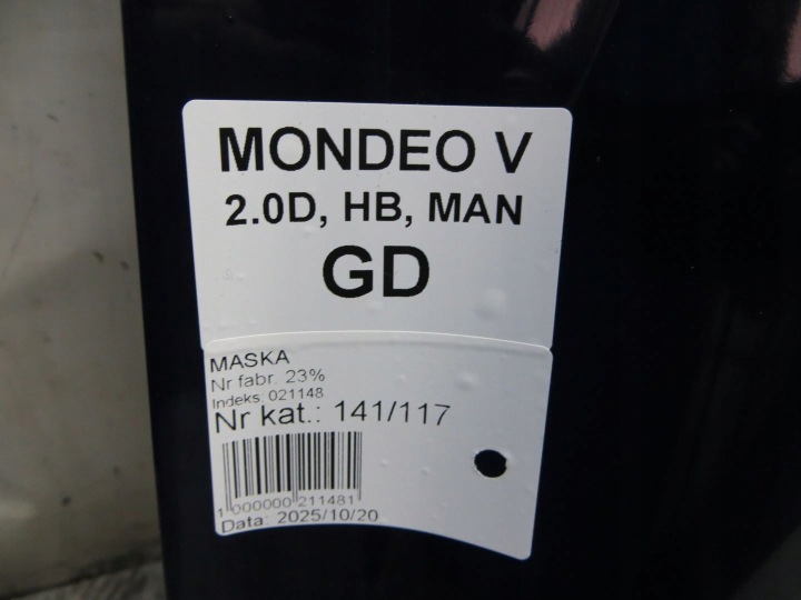 фото №7, Ford mondeo mk5 капот кришка двигуна gd 14-