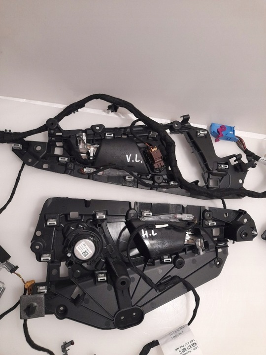 фото №12, A6 c7 4g підсвітка обшивка дверей ambiente ручка led комплект супер стан